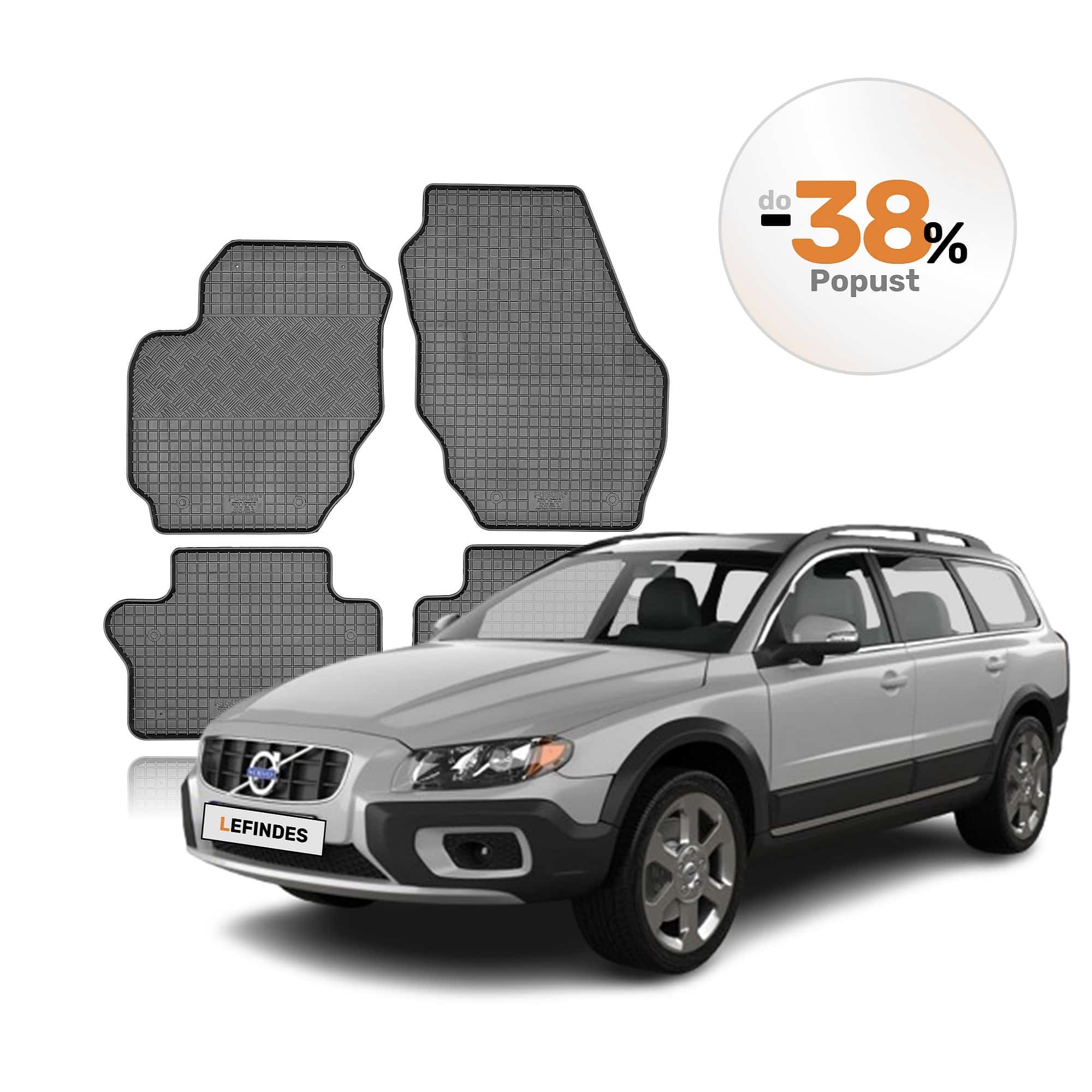 Protezione Davanzale Portiera Per Volvo - Acciaio Inox